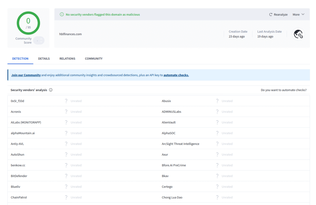 HBL Phishing: 18-Day Oblivion for the World, Day-1 Strike for PhishReaper