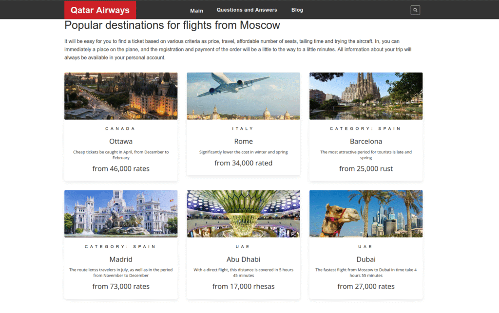 Qatar Airways Phishing - PhishReaper, Inc.