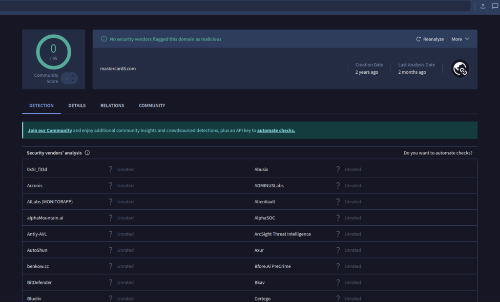 PhishReaper: Mastercard Phish (Aug 2025) Now LIVE as 'AI Knowledge Platform'