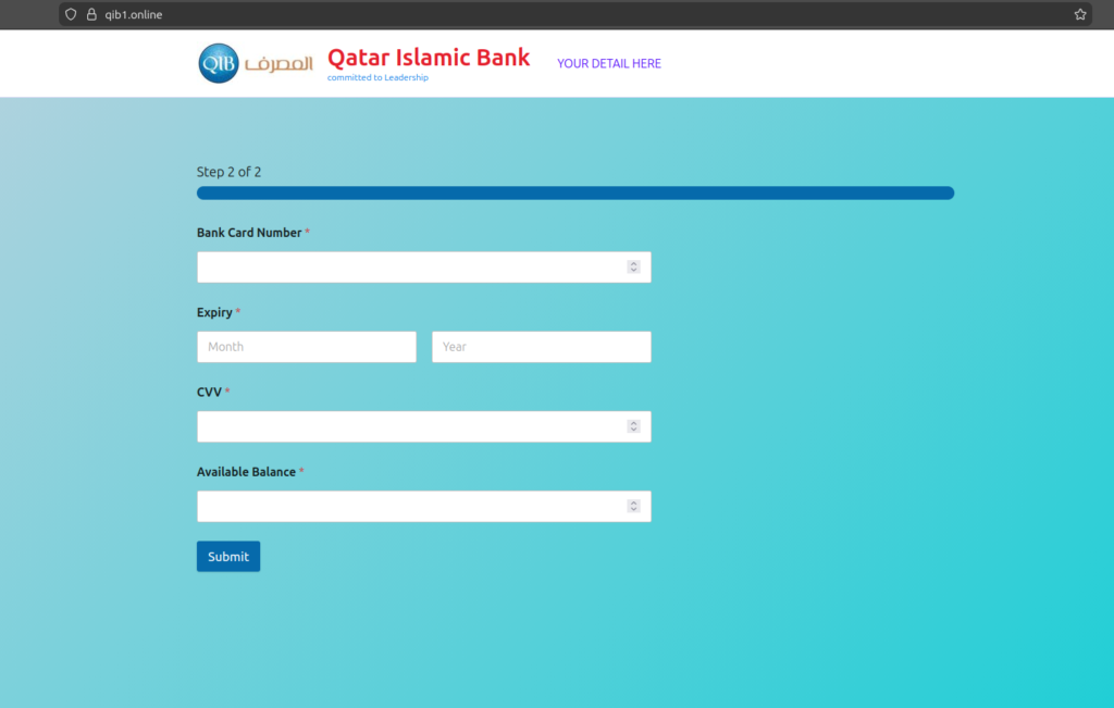 QIB Phishing - 82 Days is Not an Incident. It's a Business Model.