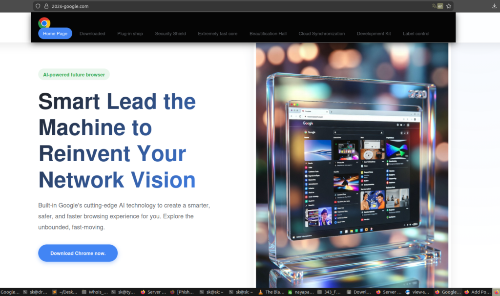 Google’s New Year Phishing Hellscape — PhishReaper Detects on Day 1